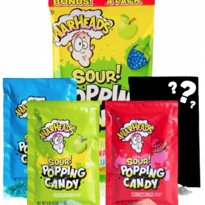 Warheads Popping Candy 4-Pack